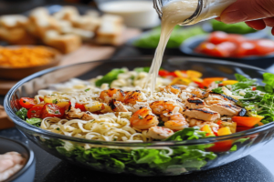 Caesar Pasta Salad: A Delectable Fusion of Flavor and Freshness
