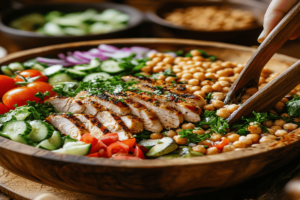 Chicken and Chickpea Salad: A Nutritious and Flavorful Delight